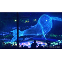 Prix d'usine Écran de projection holographique à mailles 3 Meilleure technologie d'hologramme flottant en 3D dans l'air