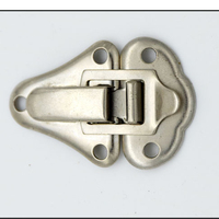 Verrou de boîtier de violon de type plat en métal de style classique