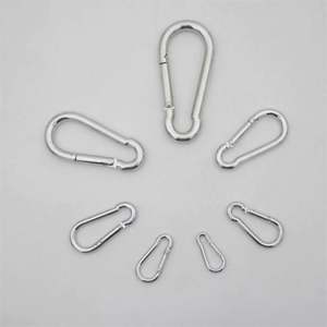 Mousqueton de blocage en acier au carbone à finition naturelle pour l'escalade en extérieur – Excellent rapport qualité-prix - Product Image 3