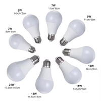 Ampoule LED universelle E27/B22, 2700K, blanc chaud doux, CRI 90, 30000 heures, longue durée de vie, pour usage domestique, salon, chambre à coucher