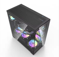 DS900 Support 360 Refroidisseur d'eau Verre trempé ATX PC Case Mid Tower Gaming Computer Cases & Towers Desktop Used Status