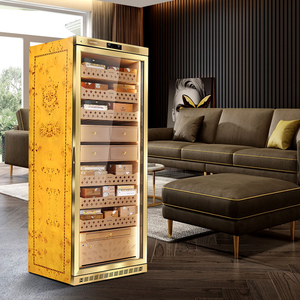 Humidor de cigarros Mon5800A de mayor capacidad listo para enviar con cajón envejecido Sistema de refrigeración por <span class=keywords><strong>agua</strong></span> Gabinete de cigarros - Product Image 2