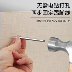 Clavo de doble punta Yadingdi de 2.5mm x 26mm, galvanizado con zinc, de alta dureza para penetración en paredes - Product Image 3