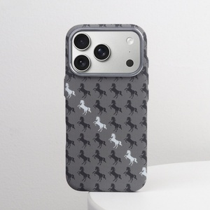 เคสโทรศัพท์ลายม้าแฟชั่น คาร์บอนไฟเบอร์ สำหรับ iPhone 18 15 16 17 Pro Max  บางเฉียบ ป้องกันแรงกระแทก - Product Image 1