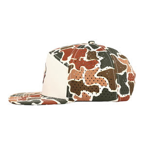 Gorra Tcap China de 6 Paneles con Estampado de Camuflaje, Logotipo de Goma Personalizado, Impermeable, para Correr - Product Image 5