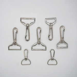 Alloy Three Line <b>Hook</b> <b>Snap</b> <b>Hook</b> For Bags Clothing Webbing Accessories Metal Connector 211S25 - Product Image 2