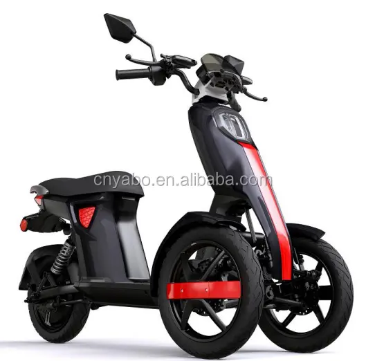 2023 Cheap Upgraded Electric Tricycle 3 Wheels 500W 48V Electric Scooter with Seat For Adults