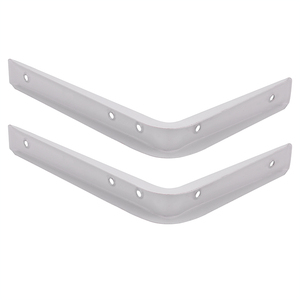 Staffa per mensola resistente bianca mensole galleggianti staffe per mensole a triangolo per treppiede per negozi - Product Image 4