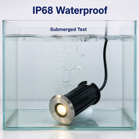 Luminaire LED encastré haute résistance IP67 pour allées de centres commerciaux