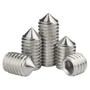공장 OEM ODM 하이 퀄리티 탄소강 원추형 뾰족한 그럽 나사 - Product Image 3