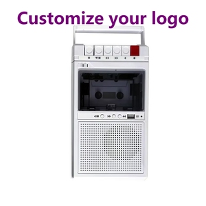 Lecteur de cassettes portable rétro noir avec Bluetooth, USB, carte TF et fonction d'inversion automatique pour l'enregistrement à domicile et en étude - Product Image 1