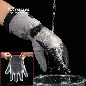 Custom Made Winter-Warm Leather <b>Gloves</b> For <b>Kids</b> Ski & Snowboarding Insulated-Heating <b>Gloves</b> With Cotton Material - Product Image 2