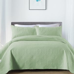 BORYARD Wholesales Quilts Pujiang China Queen <strong>King</strong> 3pcs Luxury Ultrasonic Summer <strong>Bedspreads</strong> - Product Image 5