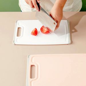 Ensemble de planches à découper de cuisine en trois parties avec logo personnalisé, sans glissière, avec poignée, pour légumes - Product Image 3