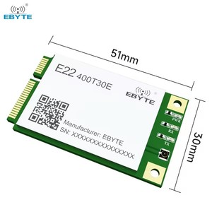 โมดูลไร้สาย LoRa Ebyte ODM E22-400T30E อินเทอร์เฟซ RS485/RS232/US ระยะ 10 กม. เทคโนโลยี LoRa Spread Spectrum กำลังส่ง 30dBm ความถี่ 433MHz - Product Image 2