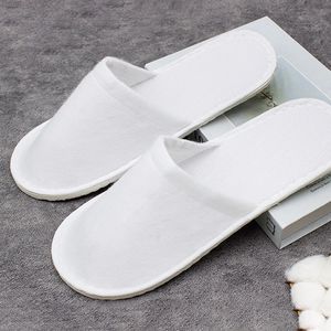 Pantoufles de spa jetables avec logo personnalisé Pantoufles souples portables pour hôpitaux Mariages Hôtels <span class=keywords><strong>Tours</strong></span> Pantoufles - Product Image 5