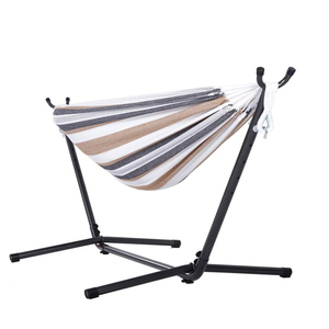 Support de hamac de jardin moderne en métal robuste de grande taille avec balançoires de patio pour une relaxation confortable en <span class=keywords><strong>extérieur</strong></span> et un mobilier <span class=keywords><strong>d</strong></span>'<span class=keywords><strong>extérieur</strong></span> - Product Image 6
