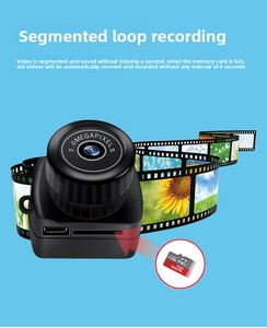 กล้องกีฬาสำหรับเด็ก 2.0 ล้านพิกเซล HD ดิจิตอลดีวี ไม่มีหน้าจอ ฟังก์ชั่นบันทึกการ์ดไมโครเอสดี การถ่ายภาพกลางแจ้ง - Product Image 6