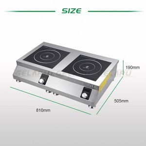 Bếp Cảm Ứng Nấu Bếp Cảm Ứng Di Động Hàng Đầu 220V Sản Xuất Tại Trung Quốc Với Hai Đầu Đốt - Product Image 4