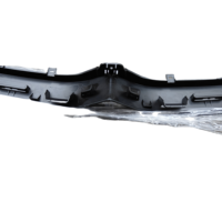 Rejilla Delantera Negra ABS para Tesla Model S Plaid 2023, Fabricada en China