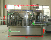 Bouteille D'ANIMAL FAMILIER de machine de remplissage d'eau minérale en Inde/ligne de production/Iin bon prix