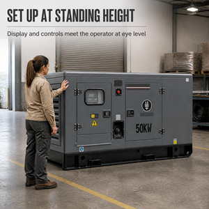 Generador Diésel Insonorizado Móvil Yuchai de 400 kVA 320 kW, Trifásico 400 V 50/60 Hz, Eje Tándem para Construcción - Product Image 5