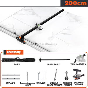 Tagliapiastrelle a T Professionale Industriale da 2000mm, Utensile Manuale con Guida a Binario per il <span class=keywords><strong>Taglio</strong></span> di <span class=keywords><strong>Piastrelle</strong></span> in Ceramica e Gres Porcellanato di Grande Formato - Product Image 4