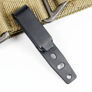 Gemakkelijk Schede Grip Haak 3 Pre-Geboord Gat Riem Clip Met Montage Hardware Voor Iwb <span class=keywords><strong>Owb</strong></span> Kydex Leather <span class=keywords><strong>Hybrid</strong></span> <span class=keywords><strong>holster</strong></span> - Product Image 5
