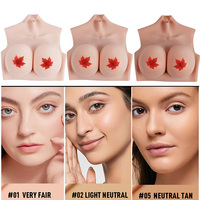 Poitrine Transgenre en Silicone de Style Classique, Faux Seins Disponibles en Plusieurs Formes et Tailles pour Crossdresser