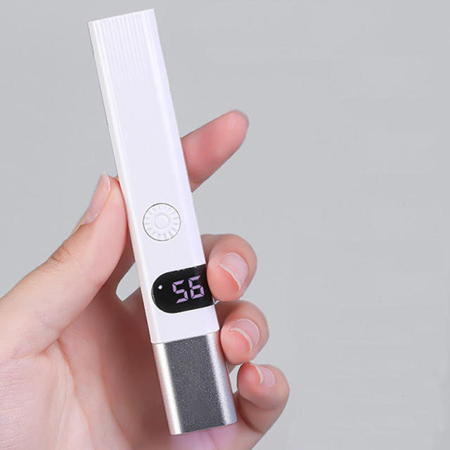 Portable Flash Cure Electric Type-C Powered Handheld Dryer USB 3W Mini Wireless Rechargeable UV LED Nail Lamp for Nail Art