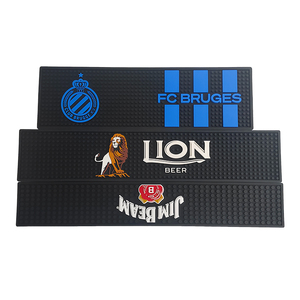 Custom Logo PVC Silicone <b>Bar</b> <b>Mat</b> Rubber <b>Bar</b> Runner Spill <b>Mat</b> Drip Tray Beer <b>Mat</b> Pub Rail <b>Mat</b> Non Slip Service <b>Mat</b> Countertop Pad - Product Image 4