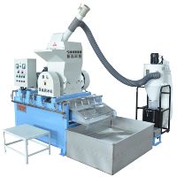 Machine de recyclage de fil de câble automatique SHINHO petite meuleuse de broyeur de fil avec granulateur de cuivre aluminium traité neuf et usagé