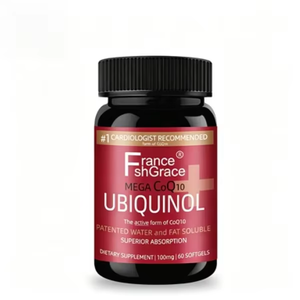 CoQ10 Super Coenzima Q10 Natural Superdisoluble, Antioxidante, Beneficiosa para la Salud del Corazón, 60 Cápsulas Blandas - Product Image 1