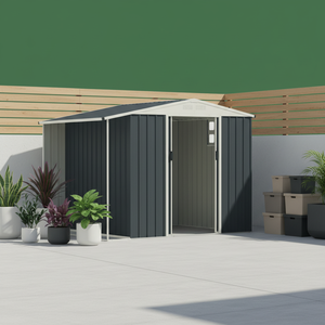 Abri de rangement <span class=keywords><strong>pour</strong></span> vélos EG0806, abri <span class=keywords><strong>pour</strong></span> chevaux, <span class=keywords><strong>petit</strong></span> abri extérieur - Product Image 3