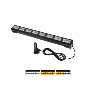 Màu kép LED nhấp nháy cảnh báo thanh ánh sáng nhấp nháy cố vấn giao thông khẩn cấp thanh ánh sáng cho thuyền xe tải ATV 18 mô hình đèn flash