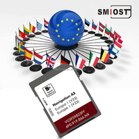 Système de navigation Google Maps SMIOST pour Seat As V23 Leon Ateca 2026, carte SD 32 Go, GPS avec garantie de 3 ans, matériau plastique