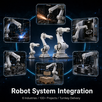Robot Delta 4 axes ABB IRB 390 FlexPacker, charge utile 15 kg, portée 1300 mm, pour la préparation et l'emballage à haute vitesse, OmniCore