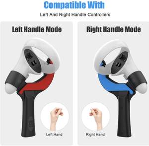 Controles Táctiles para Jugar al Tenis de Mesa en Realidad Virtual, Agarre para <span class=keywords><strong>Oculus</strong></span> <span class=keywords><strong>Quest</strong></span> <span class=keywords><strong>2</strong></span>, Adaptador de Paleta de Tenis de Mesa - Product Image 4