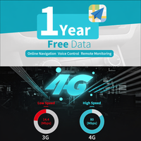Kamera Dasbor Android 4G 12 Inci Layar Sentuh, Kamera Ganda Streaming, DVR Mobil dengan WiFi GPS, Monitor Parkir 24 Jam