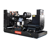 Groupe électrogène diesel ouvert Goodwind 480 kVA avec ATS pour haute altitude, idéal pour la construction de ponts et l'alimentation de chantier