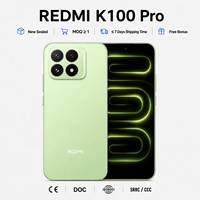 Smartphone REDMI K100 Pro 5G, version mondiale chinoise, Snapdragon 8 Elite, 8580 mAh, charge rapide 100 W, appareil photo 200 MP, téléphone portable