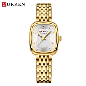 Montres de mode CURREN 9093 pour femmes, montres simples à quartz avec bracelet en acier inoxydable - Product Image 1