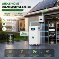 Batterie au lithium personnalisée 51,2 V 314 Ah certifiée 16 kWh pour système de stockage d'énergie solaire domestique