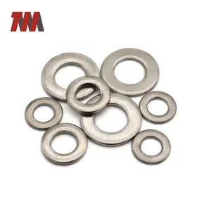 Din 125 metallo zincato argento acciaio rondella piatta filo metallico zincato rondella piatta zincata rondella piatta