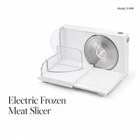 Trancheuse électrique à fromage et bacon 150W, Gadget de préparation alimentaire domestique, Appareil de cuisine réglable, Usine OEM certifiée ISO