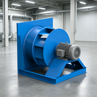 Ventilateur centrifuge à entraînement direct en acier au carbone, mini, à faible bruit, à prix avantageux, pour la ventilation des ateliers d'usine