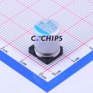 Condensador Sólido SMD OVZ272M0ETR-1013, D10xL12.6mm (Capacitancia: 2700uF) (Precisión: 20%) (Voltaje Nominal: 2.5V) - Product Image 1