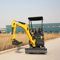 Mini-excavatrice Shantui 17SR EPA Euro 5, nouvelle excavatrice sur chenilles