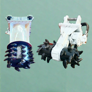 Machine de découpe rotative horizontale à tambour pour excavatrice hydraulique, concasseur de roche, tranchée - Product Image 2