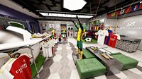 Présentoir 3D pour Magasin de Vêtements, Étagère à Vêtements, Agencement de Boutique, Conception et Décoration pour Supermarché
